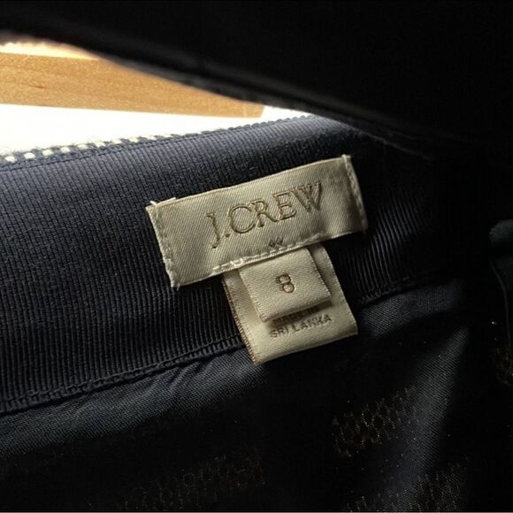 J. Crew Knit Wool Blend Stripped Skirt - Picture 7 of 10